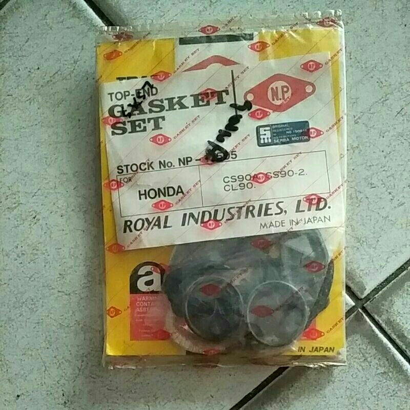 packing topset honda cs90 cl90
