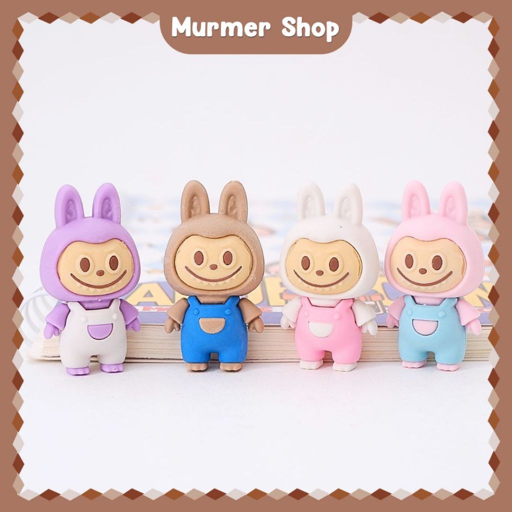 

Penghapus 3D Miniatur Labubu / penghapus Pensil Karakter Lucu / Eraser Unik / Stip