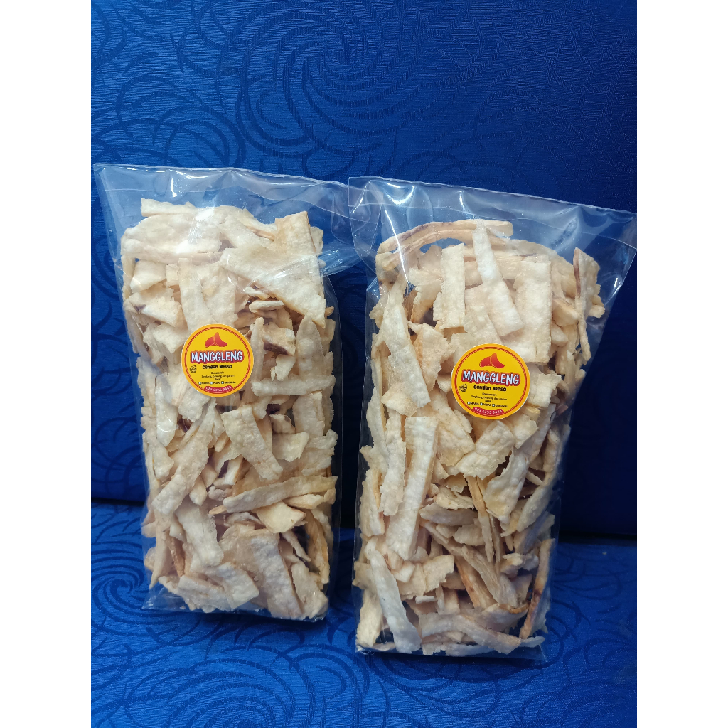 

Manggleng Keripik Singkong Renyah Gurih - Snack Makanan Ringan