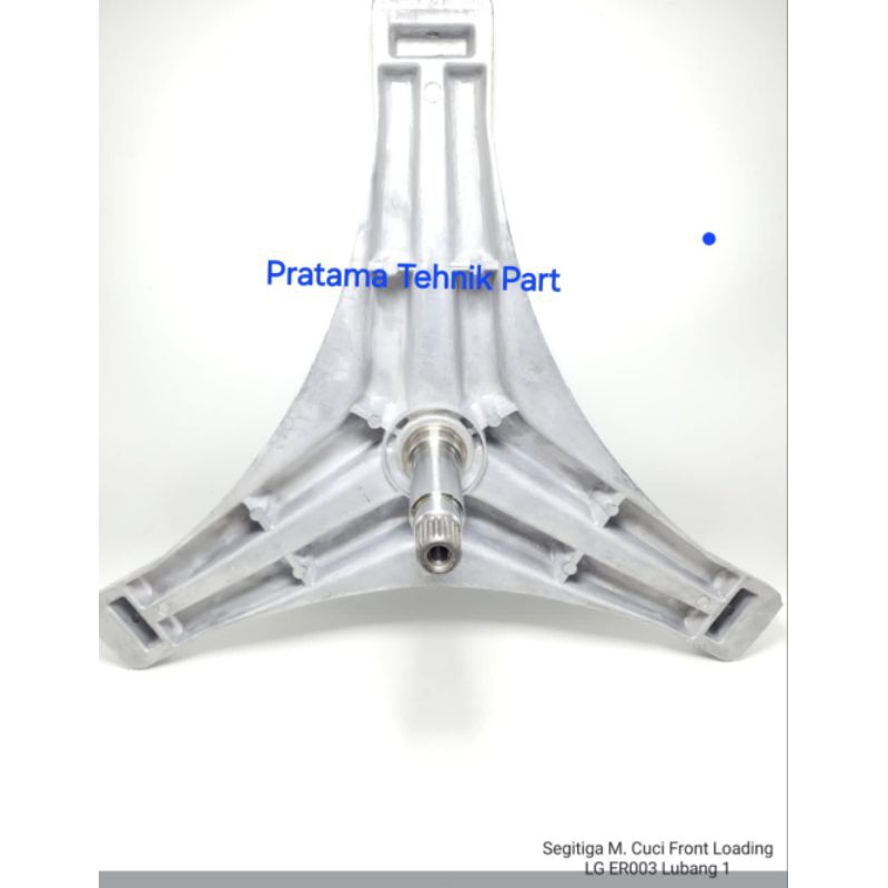 Segitiga mesin cuci front loading LG 1 lubang