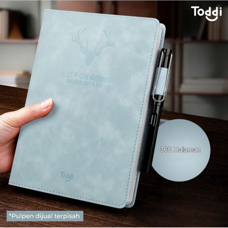 

Buku Jurnal Hardcover Notebook Diary 80 GSM 360 Halaman Grid - CW-5025 - Baby Blue