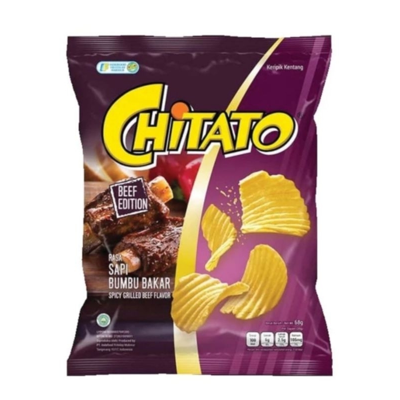 

Snack Ciki Chitato Rasa Sapi Bumbu Bakar