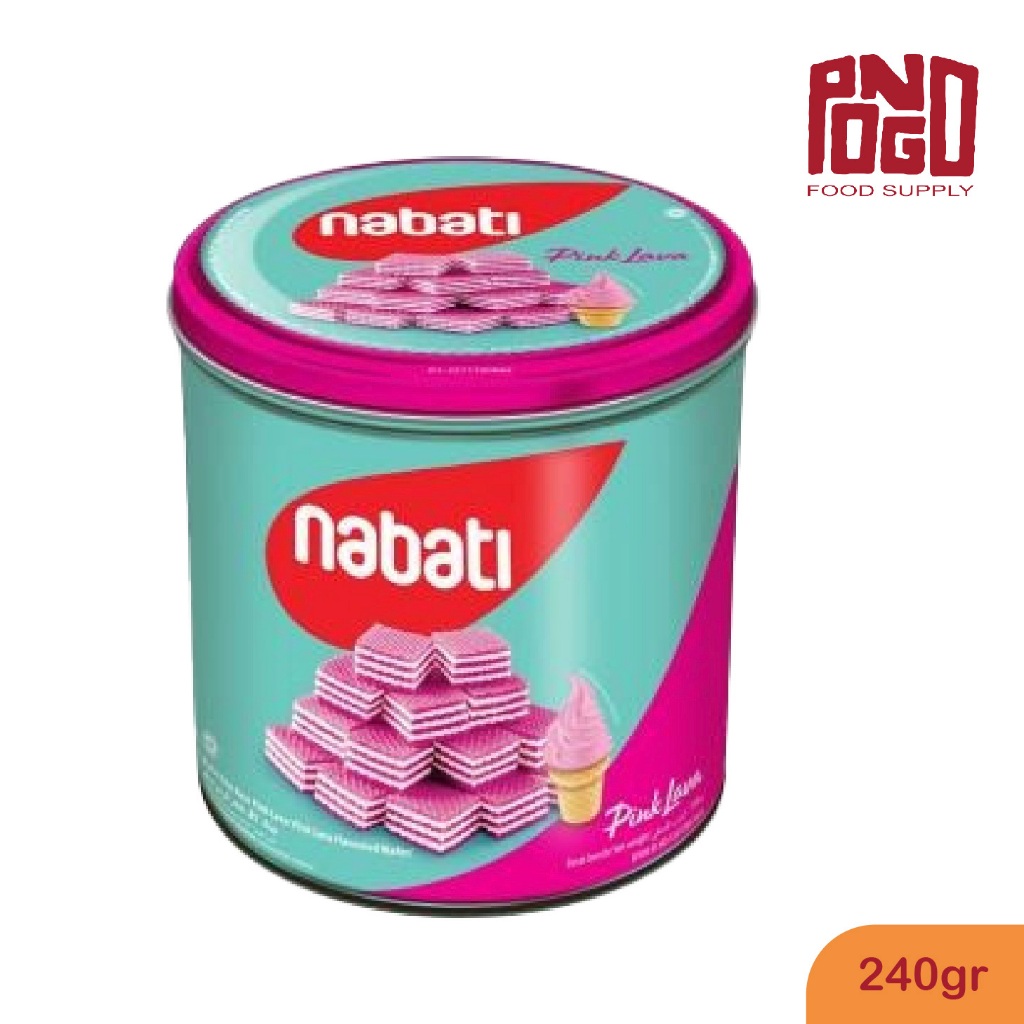 

Nabati Wafer Pink Lava 240gr Wafer Biskuit Lebaran