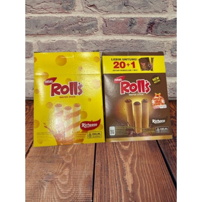 

Nabati roll's wafer stik 20pcs