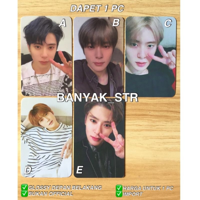 [DAPET 1 PC] PHOTOCARD JAEHYUN NCT127 REGULAR SUPERHUMAN STICKER NEOZONE BUKAN OFFICIAL