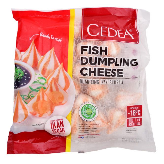 

CEDEA FISH DUMPLING CHEESE (500gr)