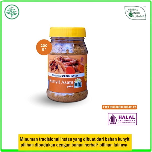 

Kunyit asam bubuk instan minuman tradisional menjaga daya tahan tubuh