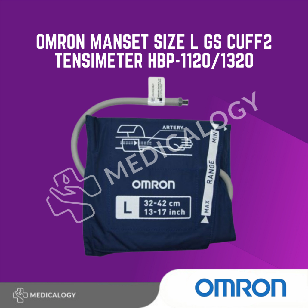 Omron Manset Size L GS CUFF2 Tensimeter HBP-1120/1320