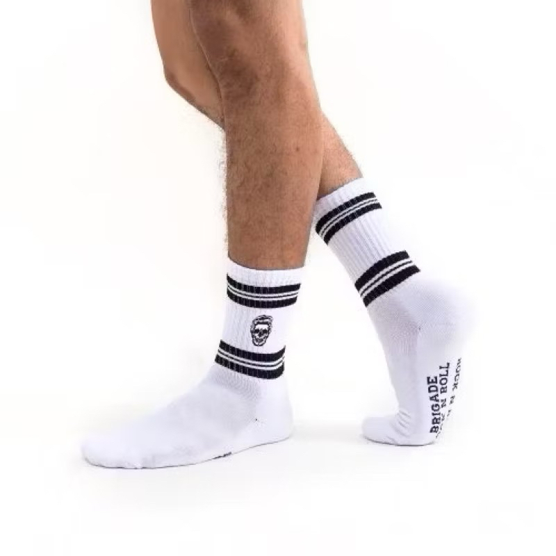 socks kaos kaki THE BRANDALS x MATERNAL brigade socks