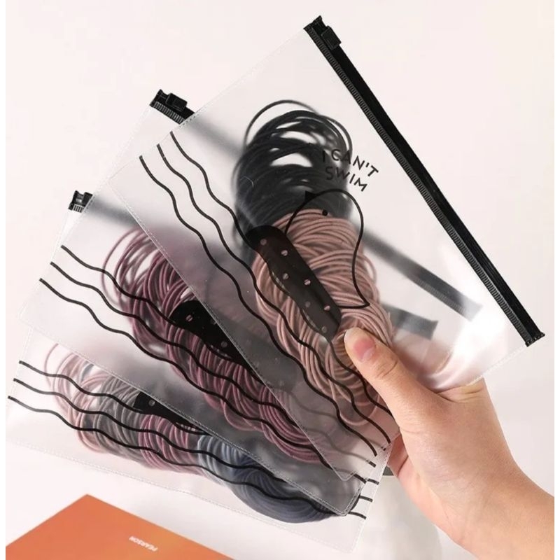 Aksesoris ikat rambut KOREA karet RAMBUT DEWASA 4cm ikat rambut WARNA 100PC kuncir elastis termurah