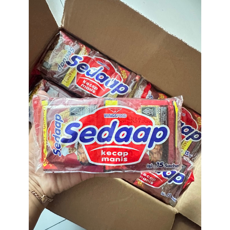 

Promo Kecap Sedaap renteng 500an isi 15sachet