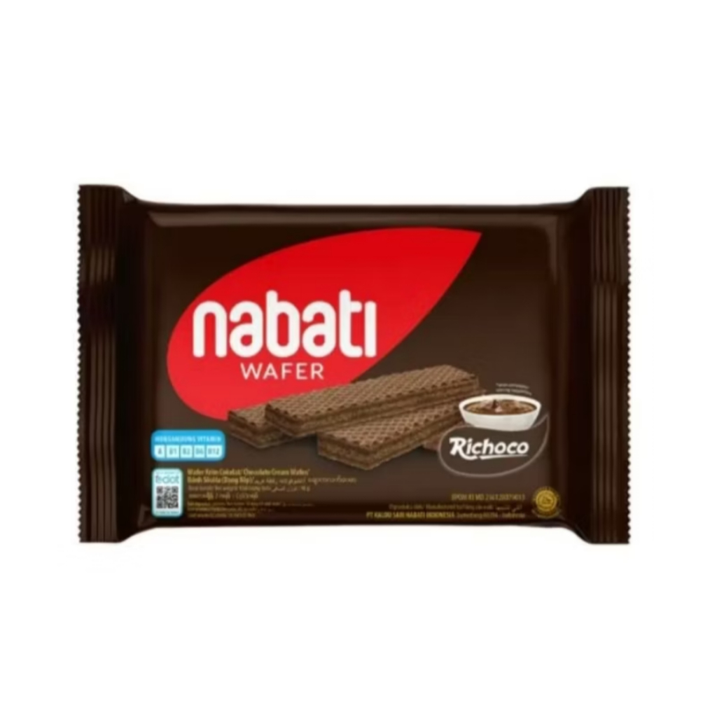 

Nabati Wafer Cokelat 37 gr/Nabati Wafer Krim Cokelat