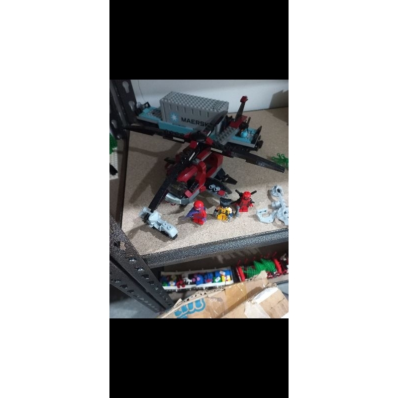 lego deadpool x wolverine chopper showdown pesananan