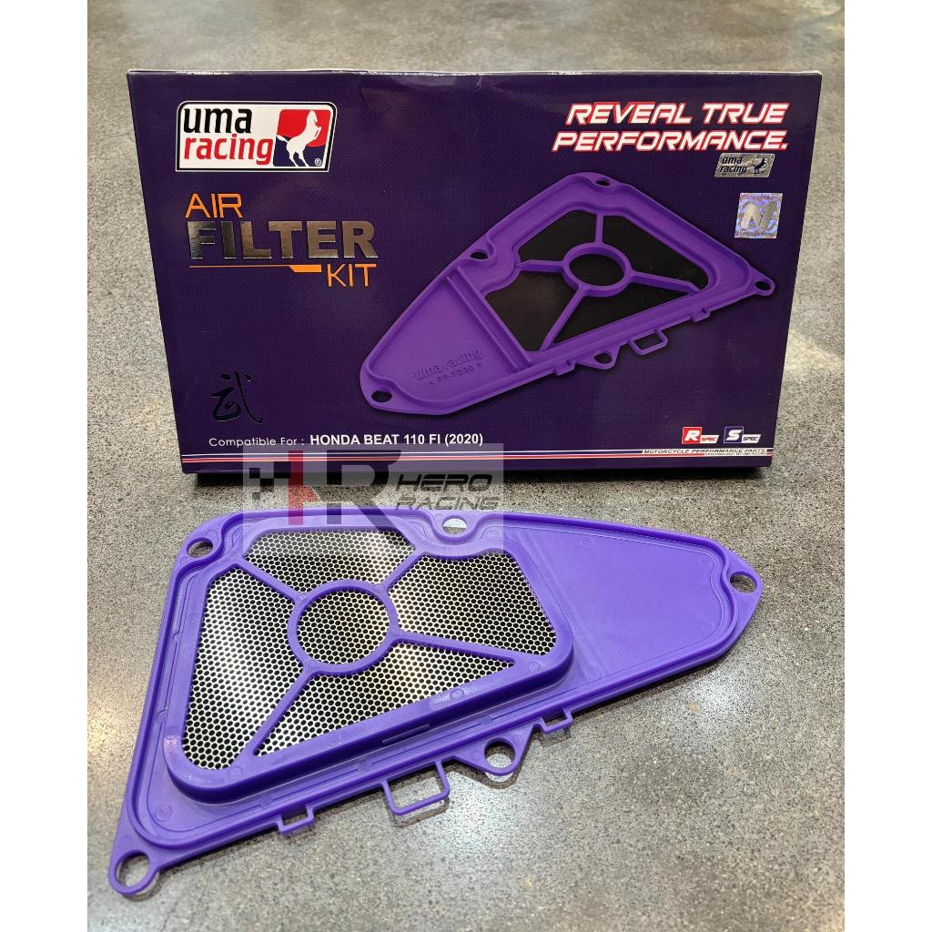 Filter Udara Uma Racing Air Filter Kit Honda Beat Ungu