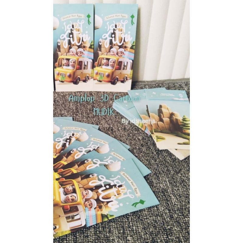 

(Isi 5) Amplop 3D Tema "MUDIK" terbaru 2025