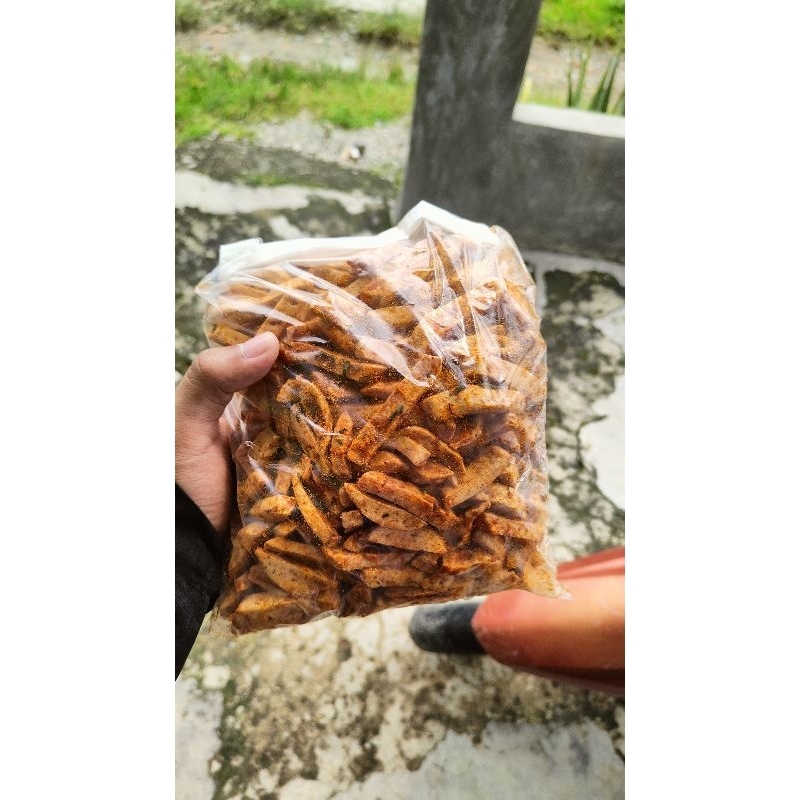 

Basreng Pedas Daun Jeruk