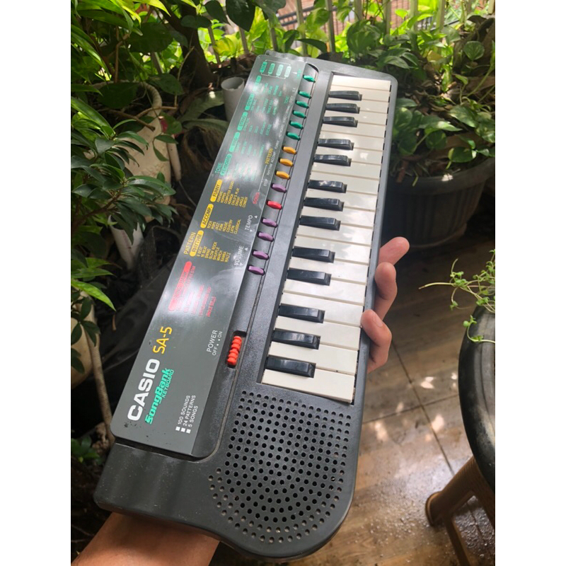 keyboard piano casio sa 5 original