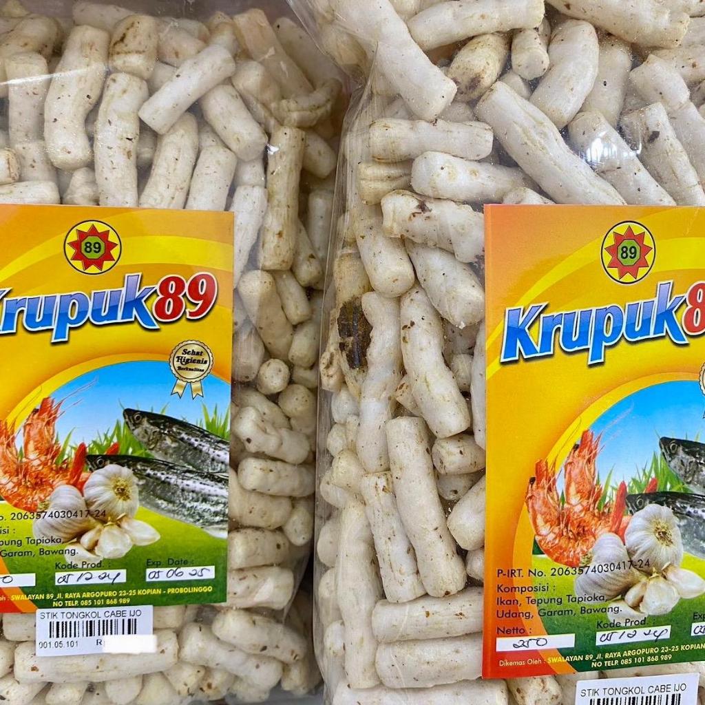 

250 GR STIK TONGKOL CABE IJO PEDAS GURIH SNACK CAMILAN 89