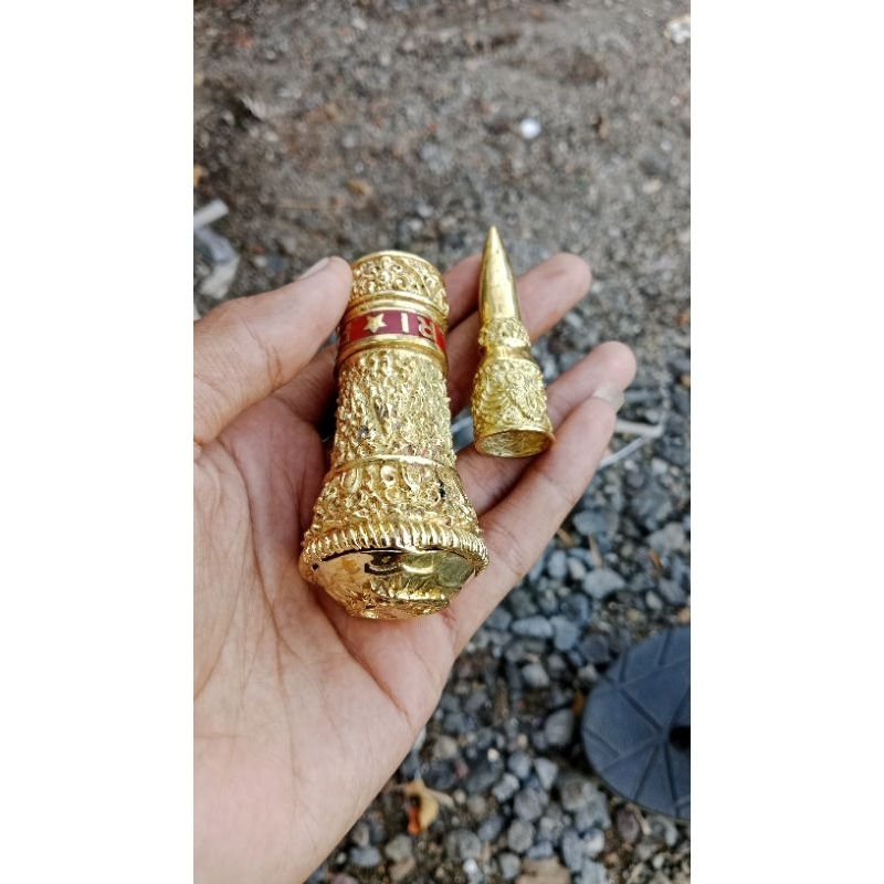 ornamen tongkat komando lambang polri