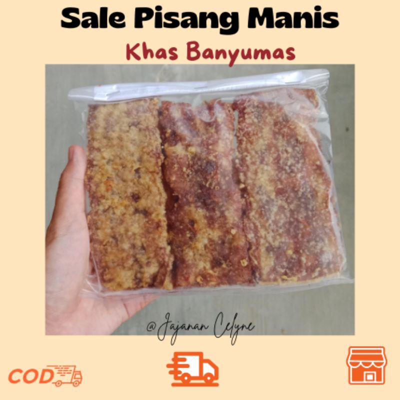 

SALE PISANG MANIS LEGIT KHAS BANYUMAS ISI 6 pcs /MURAH /HALAL