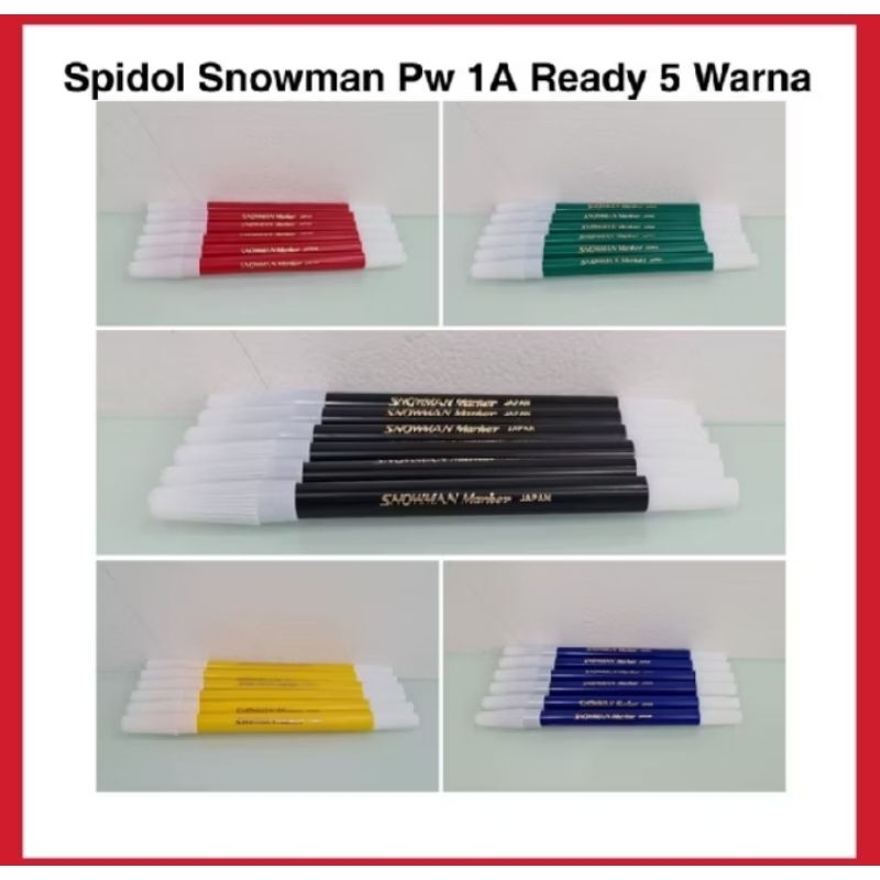 

Spidol snowman kecil Pw 1A eceran