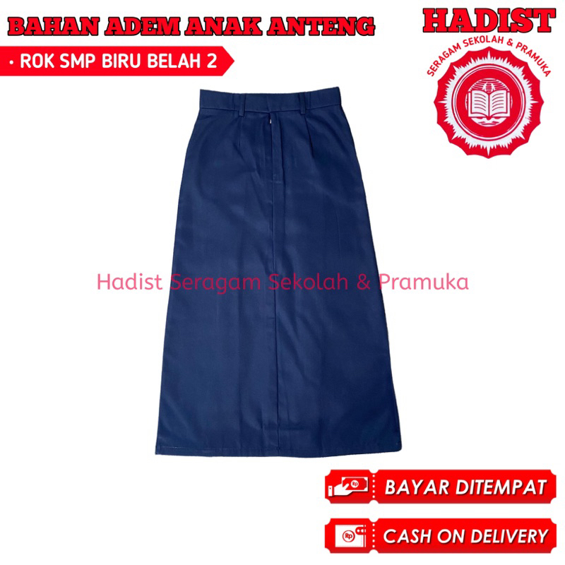 Seragam Sekolah Rok Smp Panjang Cewek Belah 2 seragam sekolah rok smp rok belah 2 smp seragam sekola