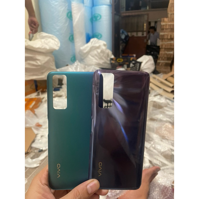 Backdoor Back Casing Tutup Belakang BackCover VIVO Y51 2020 Y51A | VIVO Y53s - Black