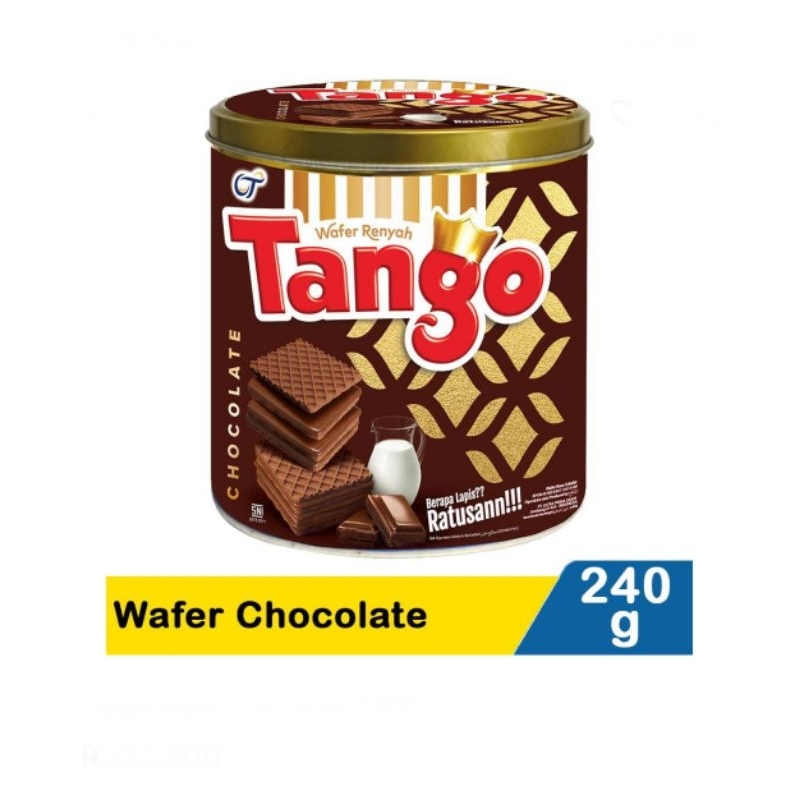 

TANGO WAFER COKLAT/VANILA 240GRAM