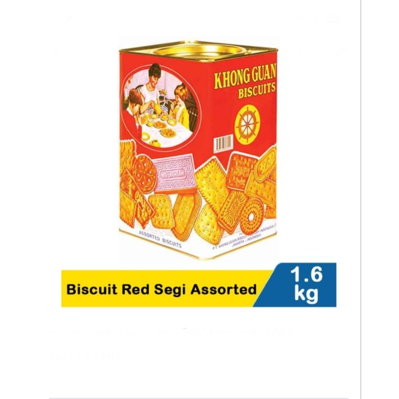 

Khong Guan Biscuit ASSORTED 1,6kg /650 gram