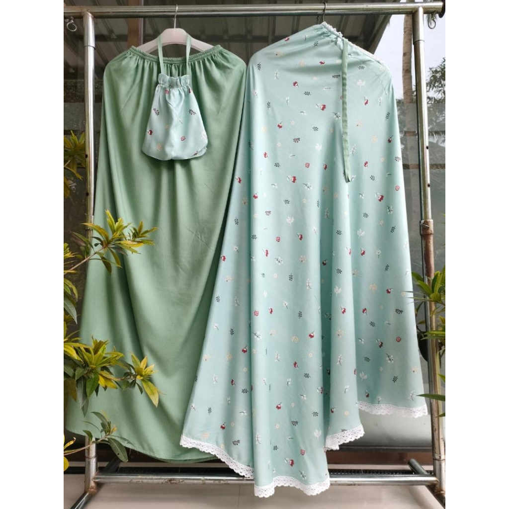 DF - Mukena rayon premium terbaru