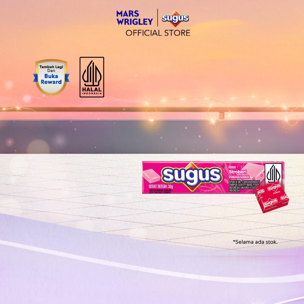 

SUGUS Stick Strawberry 30g