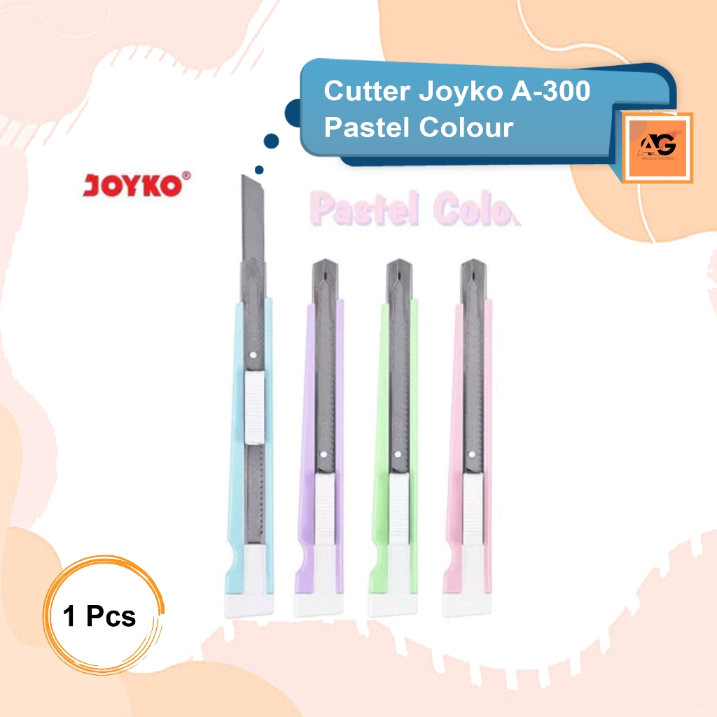 

CUTTER JOYKO A-300A | PISAU CUTTER JOYKO PASTEL COLOUR