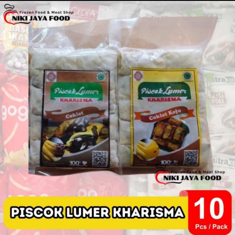 

Piscok Lumer Kharisma Rasa Coklat dan Coklat Keju || Niki Jaya Food