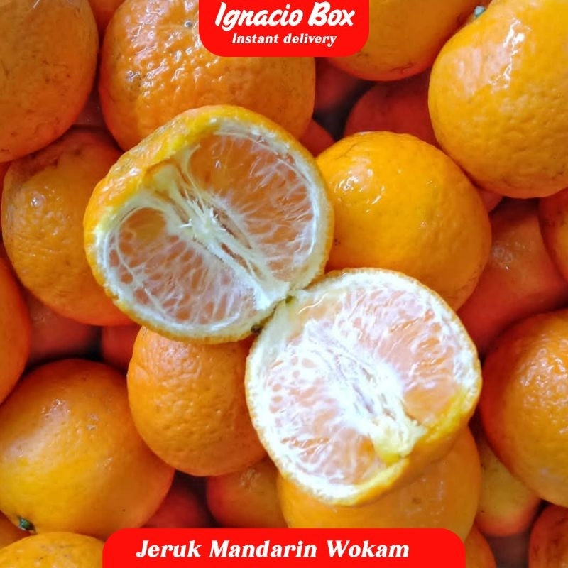 

PROMO Jeruk Honey Murcot Mandarin Wokam Wogan Import Sweet Fresh Manis 1Kg IgnacioBox