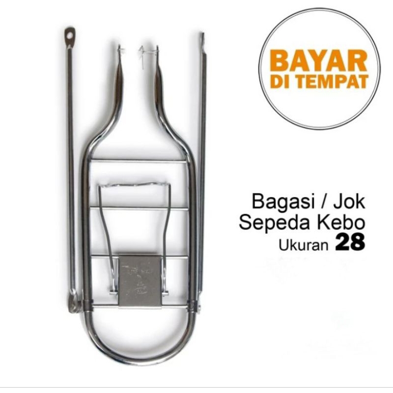 BONCENGAN SEPEDA ONTHEL KEBO 28