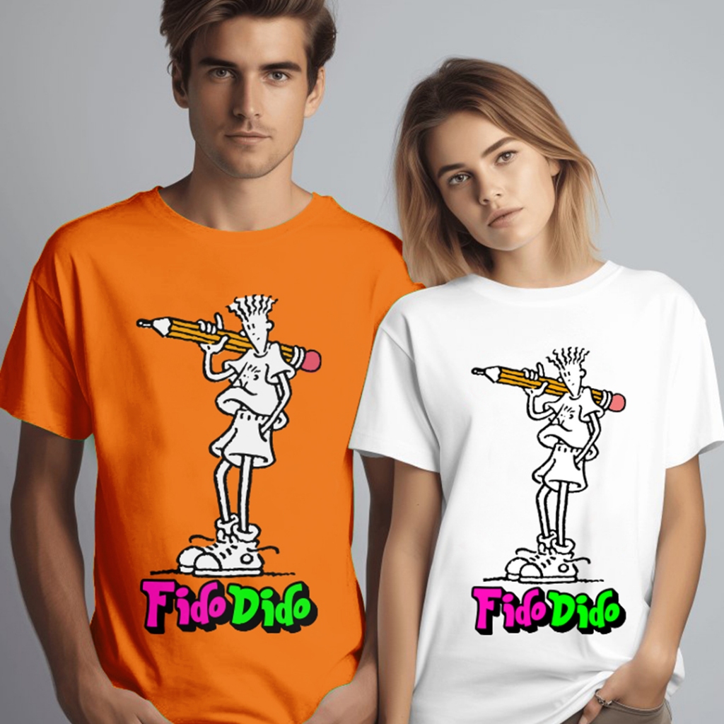 Kaos 90an vintage tshirt 90an fidodido pensil