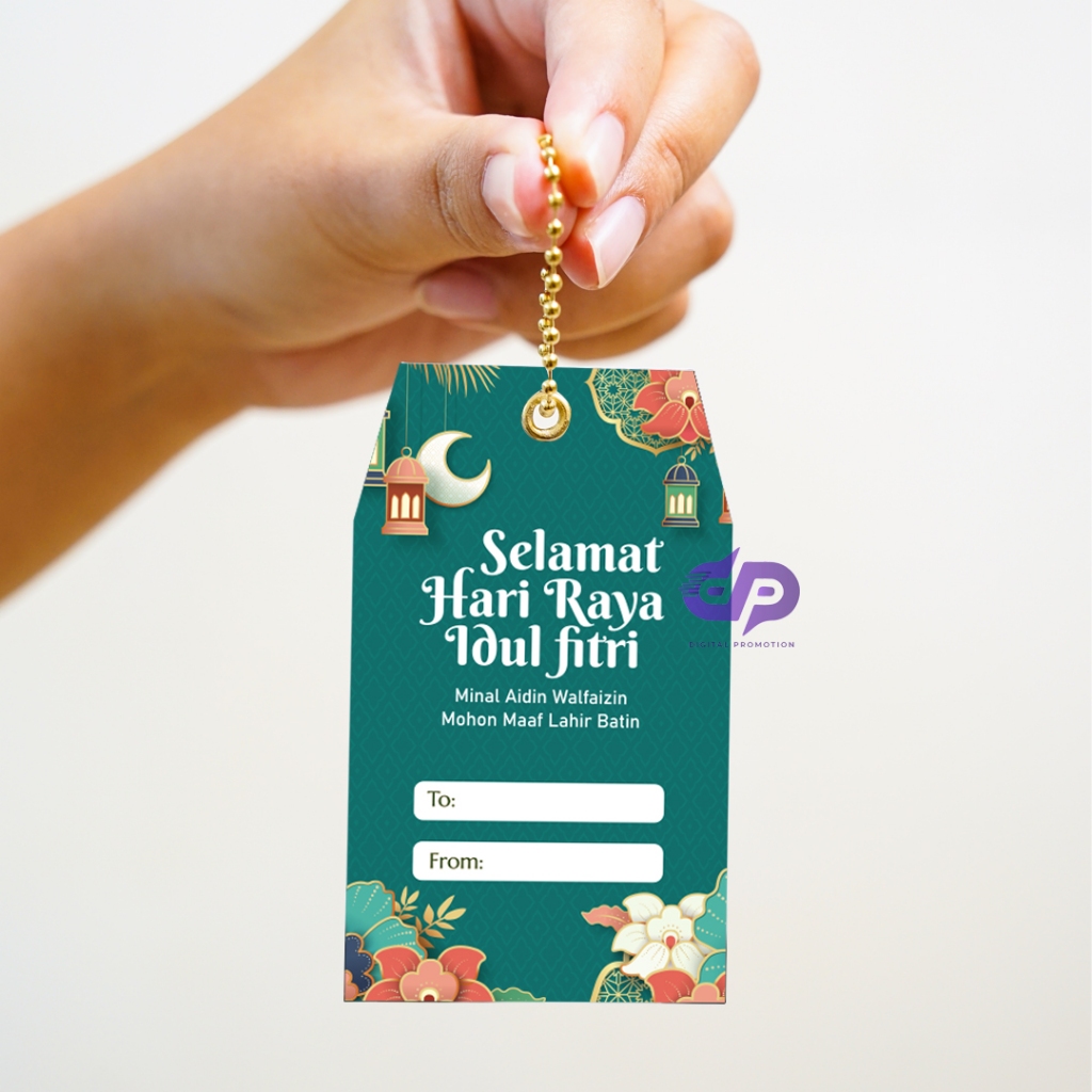 

Hang Tag Idul Fitri 10 pcs (Tosca) - Hangtag Idul Fitri - Hang Tag Parcel - Hang Tag Lebaran