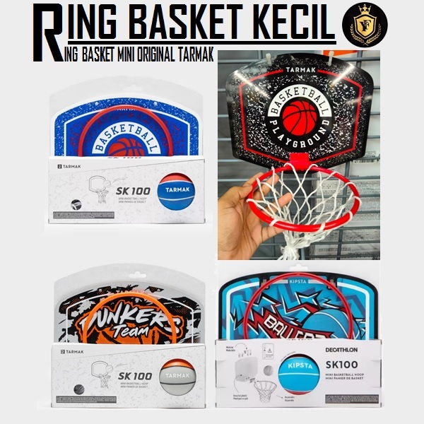 KERANJANG BASKET ATAU RING BASKET DAN BOLA BASKET MINI UNTUK BERMAIN ANAK ORIGINAL TARMAK SK100