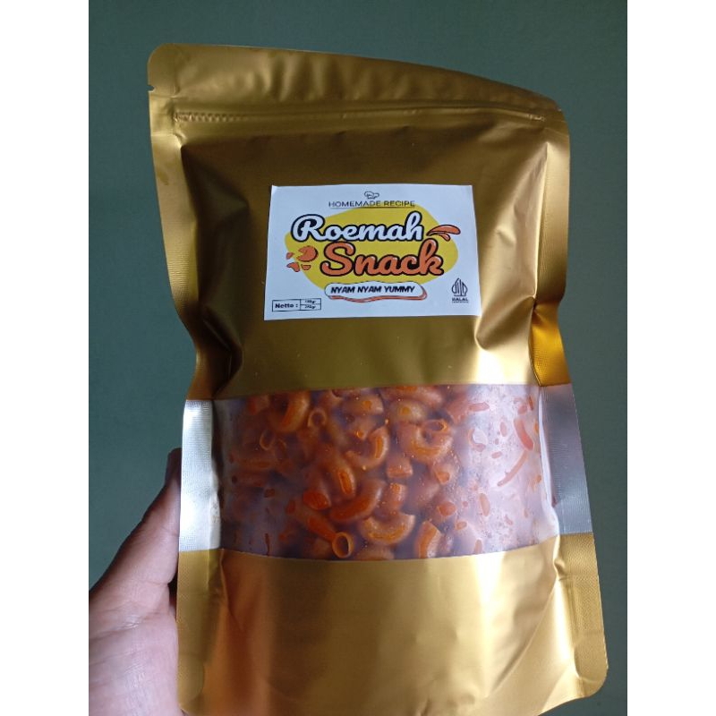 

RoemahSnack_Makroni Cikruh Kriuk Pedas 250gr