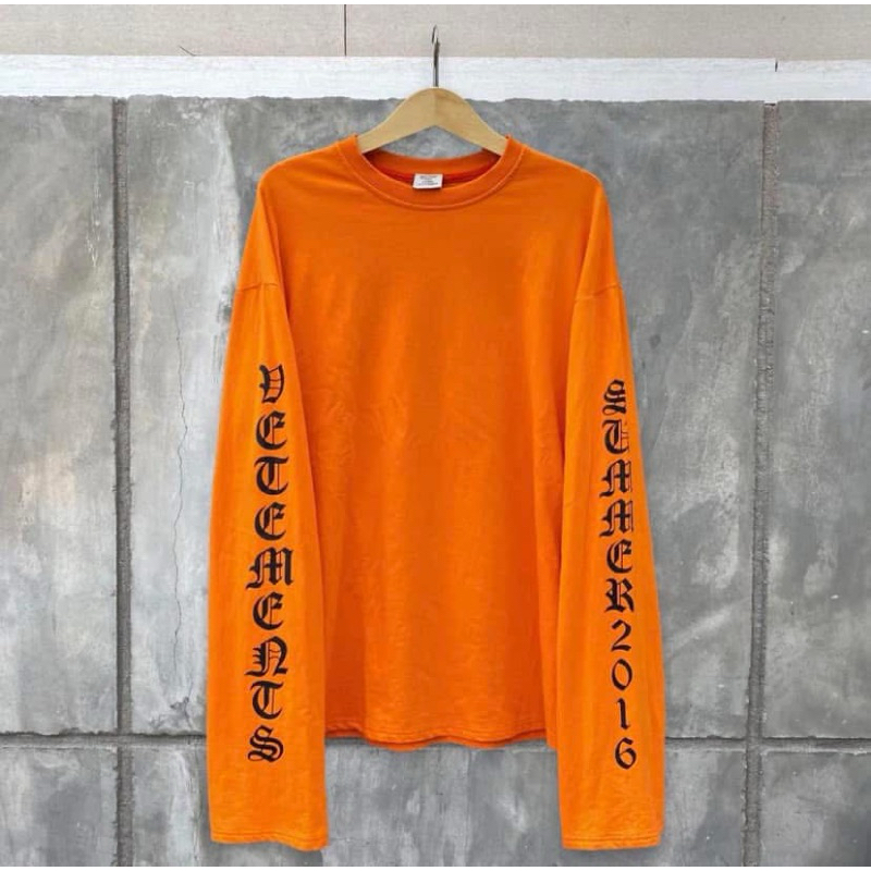 Vetements Long Sleeve