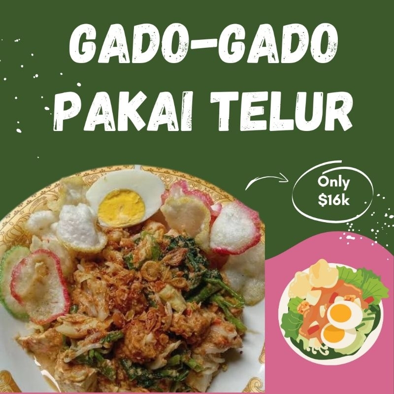 

GADO - GADO Pakai Telur