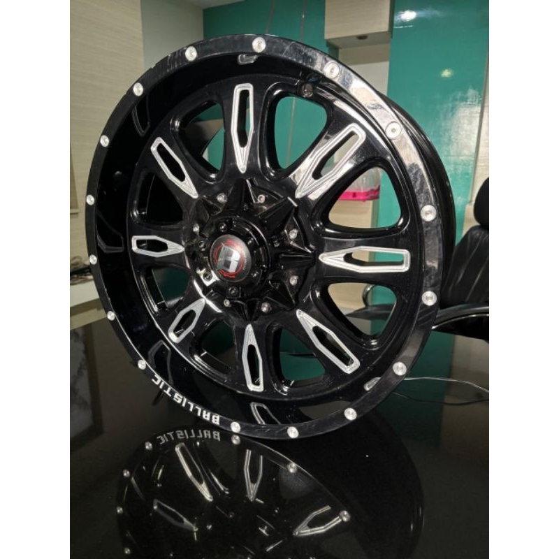 Velg Mobil BARU Ring 20 Hole 6 R20 LUBANG 6 Ballistic Milling EMR 953 FORTUNER PAJERO LAND CRUISER