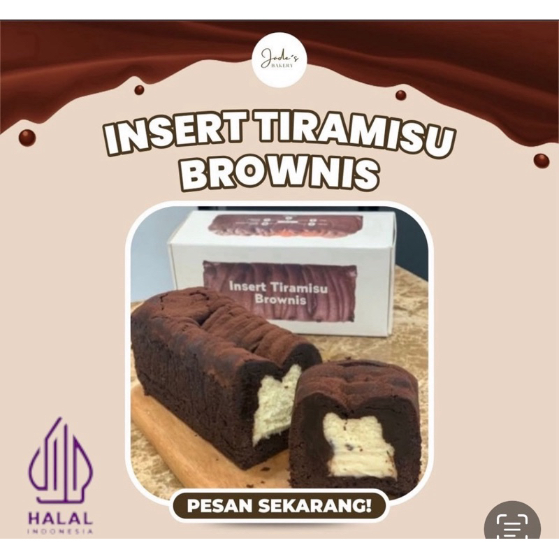 

Insert Tiramisu Browniez resep ala Makdian❤️