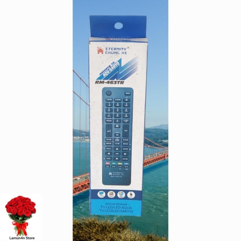 Remot Original Tv Led Aqua & Sanyo