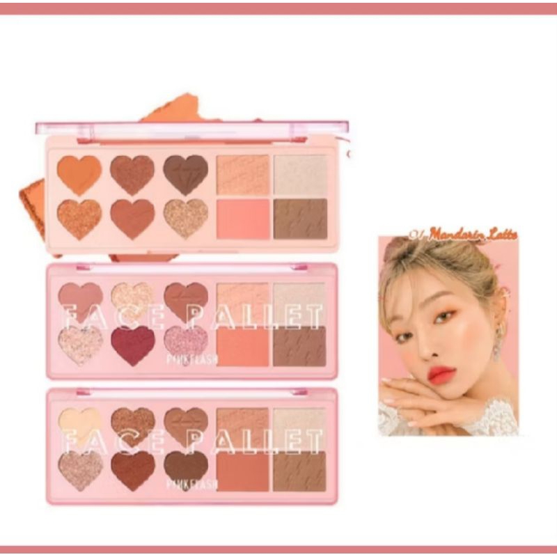 PINKFLASH MULTIPLE FACE PALLETE EYESHADOW