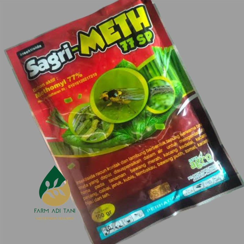 Sagri meth  77 Sp - Methomyl 77 / obat ulat dan hama tertinggi fi kelasnya