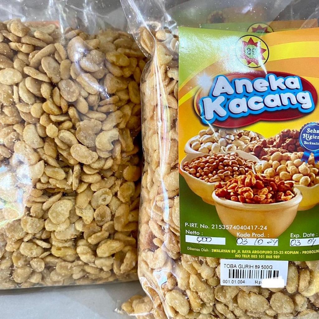 

500 GR KACANG TOBA ORIGINAL ASIN GURIH SNACK CAMILAN 89