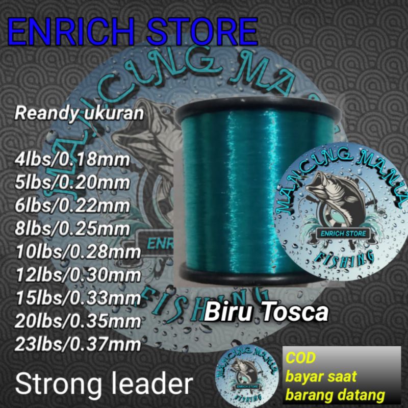 senar pancing anti keriting dan mudah tenggelam kuat 20kg