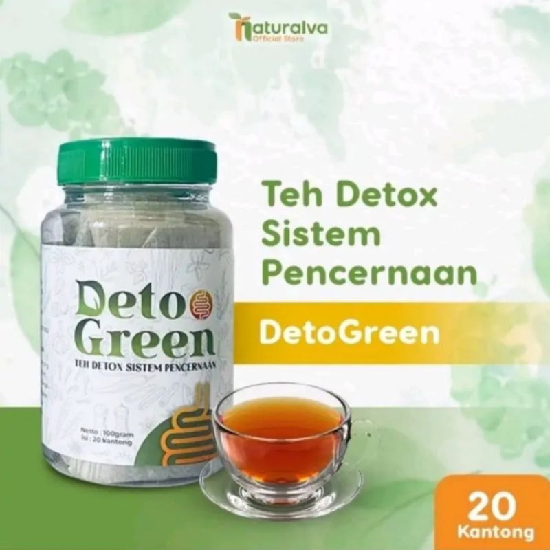 

promo DetoGreen teh honey pembersih usus kotor teh honey hijau sehat