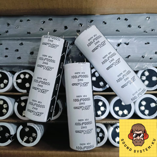 ELKO CAPASITOR SPL AUDIO 15.000uf / 100volt FULL ORIGINAL
